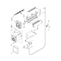 Kenmore Elite 10646023801 icemaker parts diagram