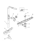 Upper wash and rinse parts