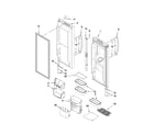 Kenmore Elite 59677609804 refrigerator door parts diagram