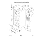 Kenmore Elite 59678574803 cabinet parts diagram