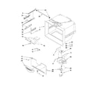 Kenmore Elite 59678579804 freezer liner parts diagram