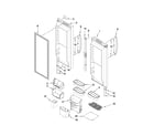 Kenmore Elite 59678582803 refrigerator door parts diagram
