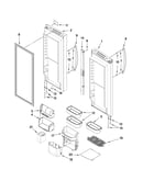 Refrigerator door parts