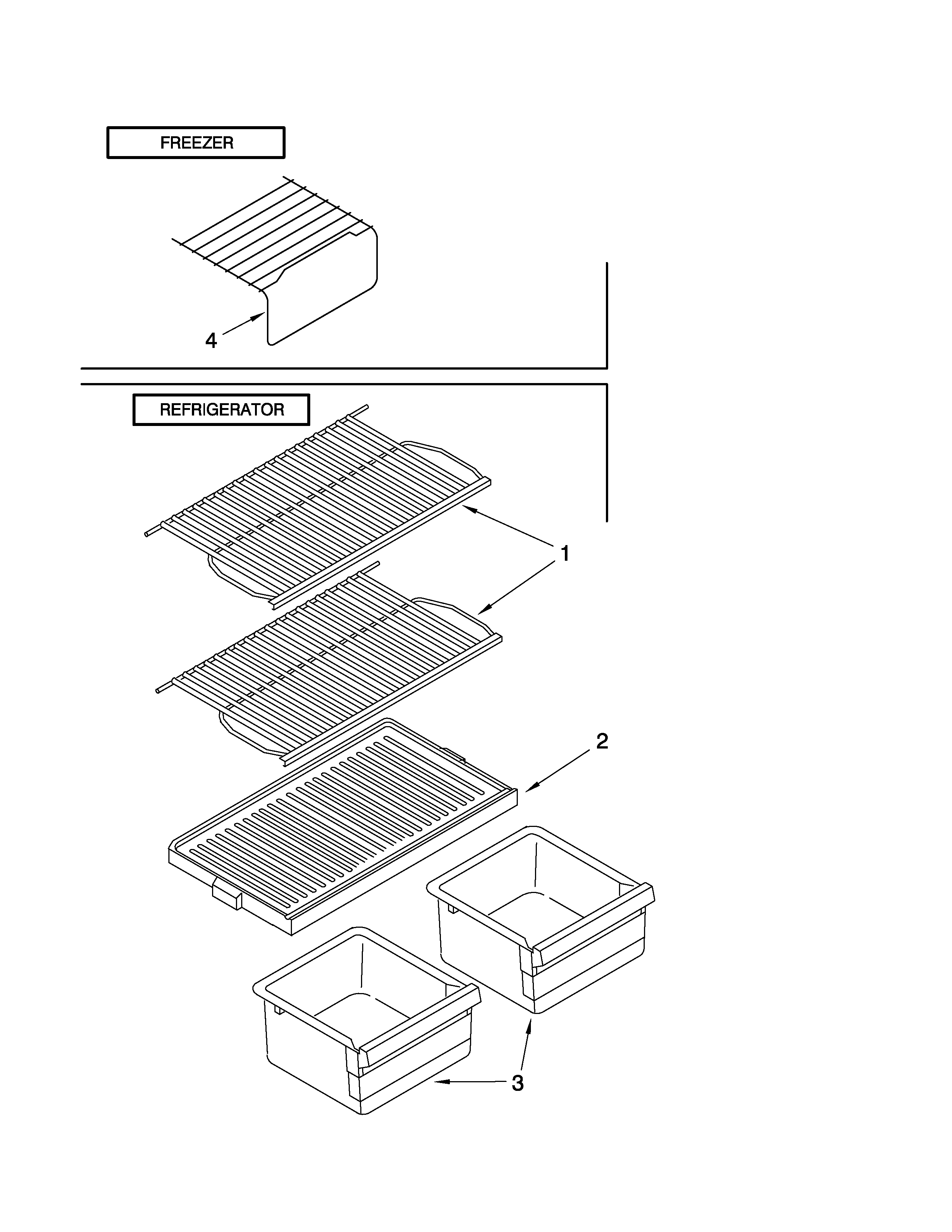 SHELF PARTS