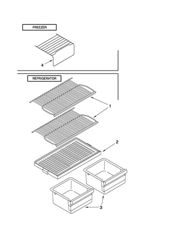 Shelf parts