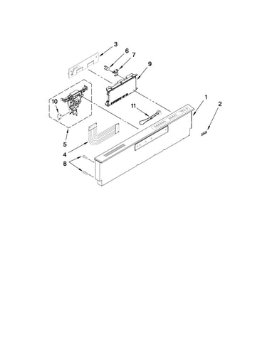 Control panel parts