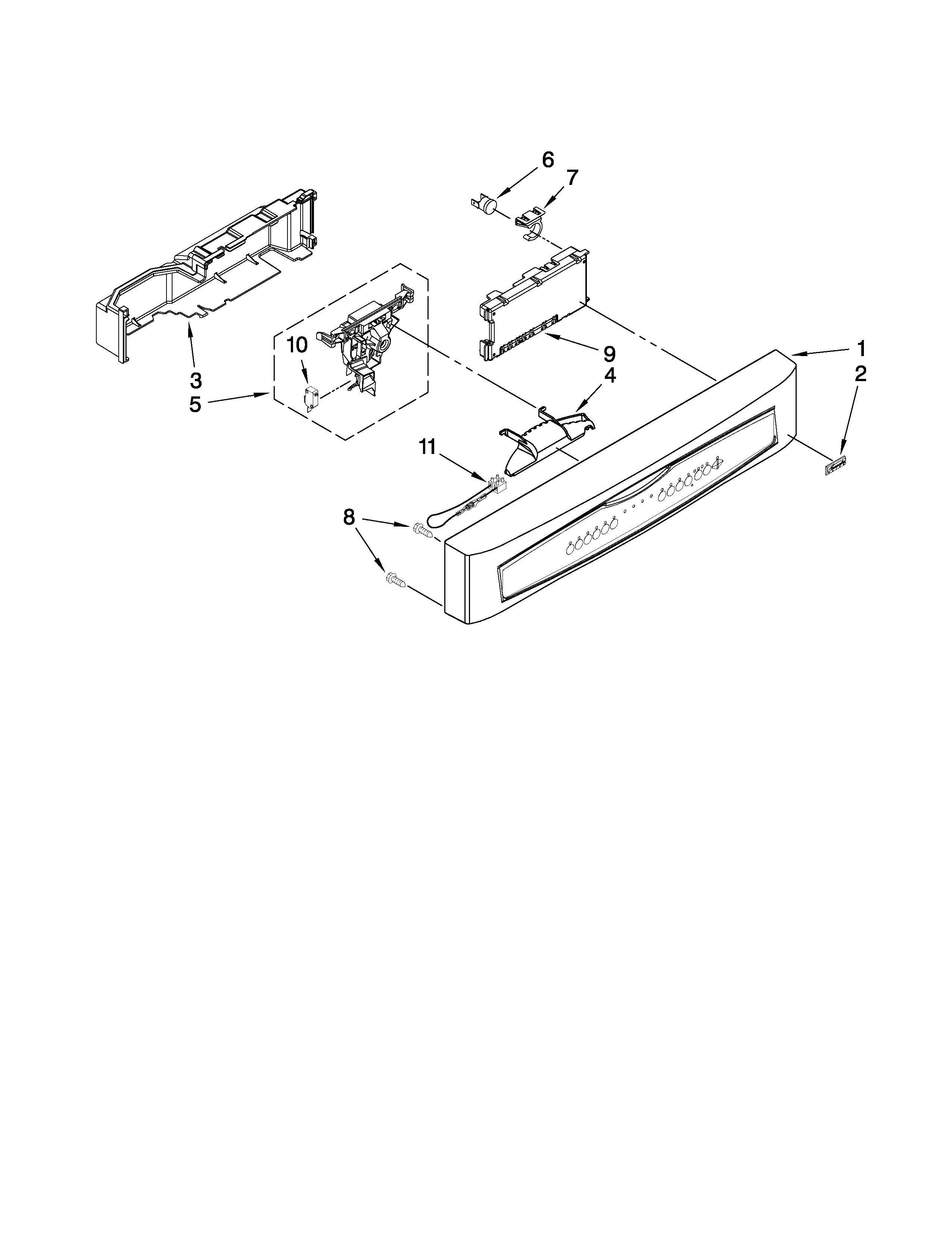 CONTROL PANEL PARTS