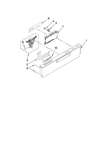 Control panel parts
