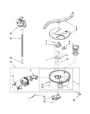 Pump, washarm and motor parts