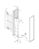 Freezer door parts