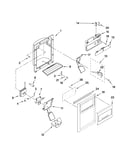 Dispenser front parts