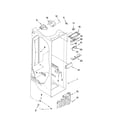 Kenmore Elite 10659972804 refrigerator liner parts diagram