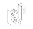 Kenmore Elite 10659973804 refrigerator door parts diagram