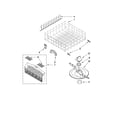 Kenmore 66513442K901 lower dishrack parts diagram