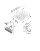Lower dishrack parts