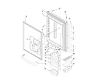 Kenmore 59667953602 refrigerator door parts diagram