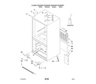 Kenmore 59668259802 cabinet parts diagram