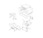 Kenmore 59668252802 freezer liner parts diagram
