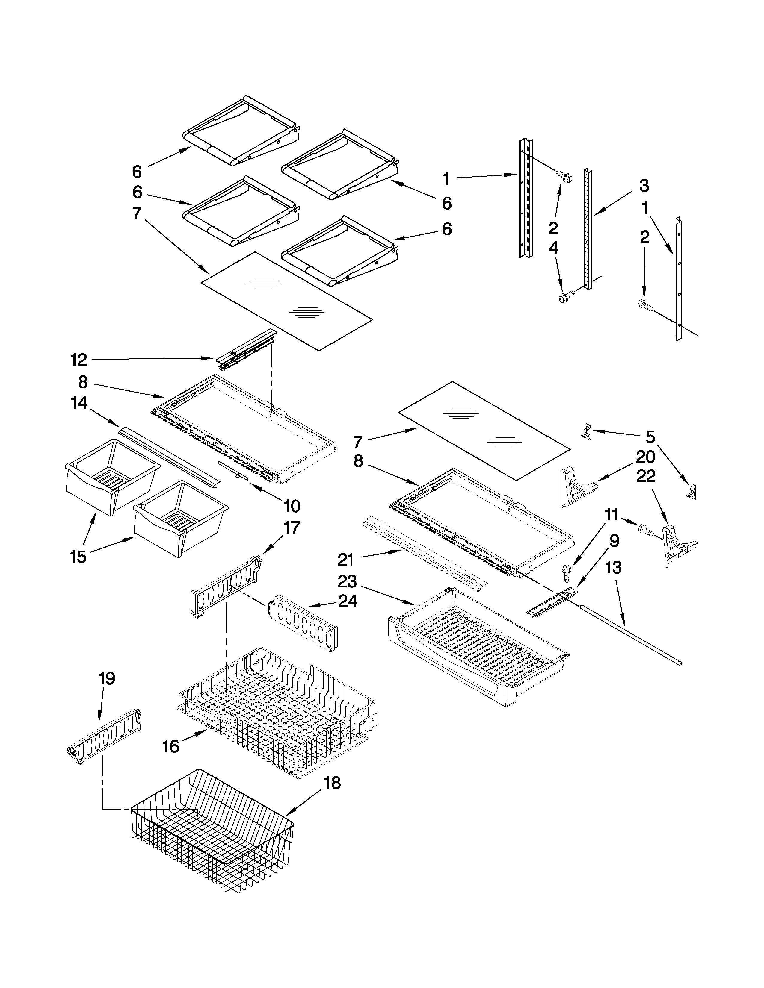 SHELF PARTS