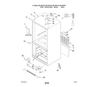 Kenmore Elite 59676253703 cabinet parts diagram