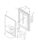 Refrigerator door parts