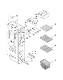 Freezer liner parts