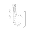 Kenmore 10657916700 freezer door parts diagram