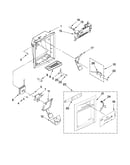 Dispenser front parts