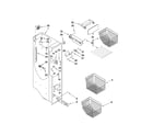 Kenmore Elite 10650442903 freezer liner parts diagram