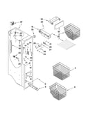 Freezer liner parts
