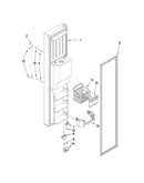 Freezer door parts