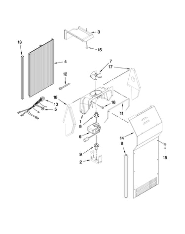 Air flow parts