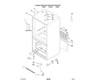 Kenmore 59665232405 cabinet parts diagram