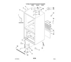 Kenmore 59675234405 cabinet parts diagram