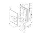 Kenmore 59675232405 refrigerator door parts diagram
