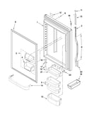 Refrigerator door parts
