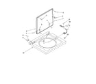 Kenmore 11080754006 washer top and lid parts diagram