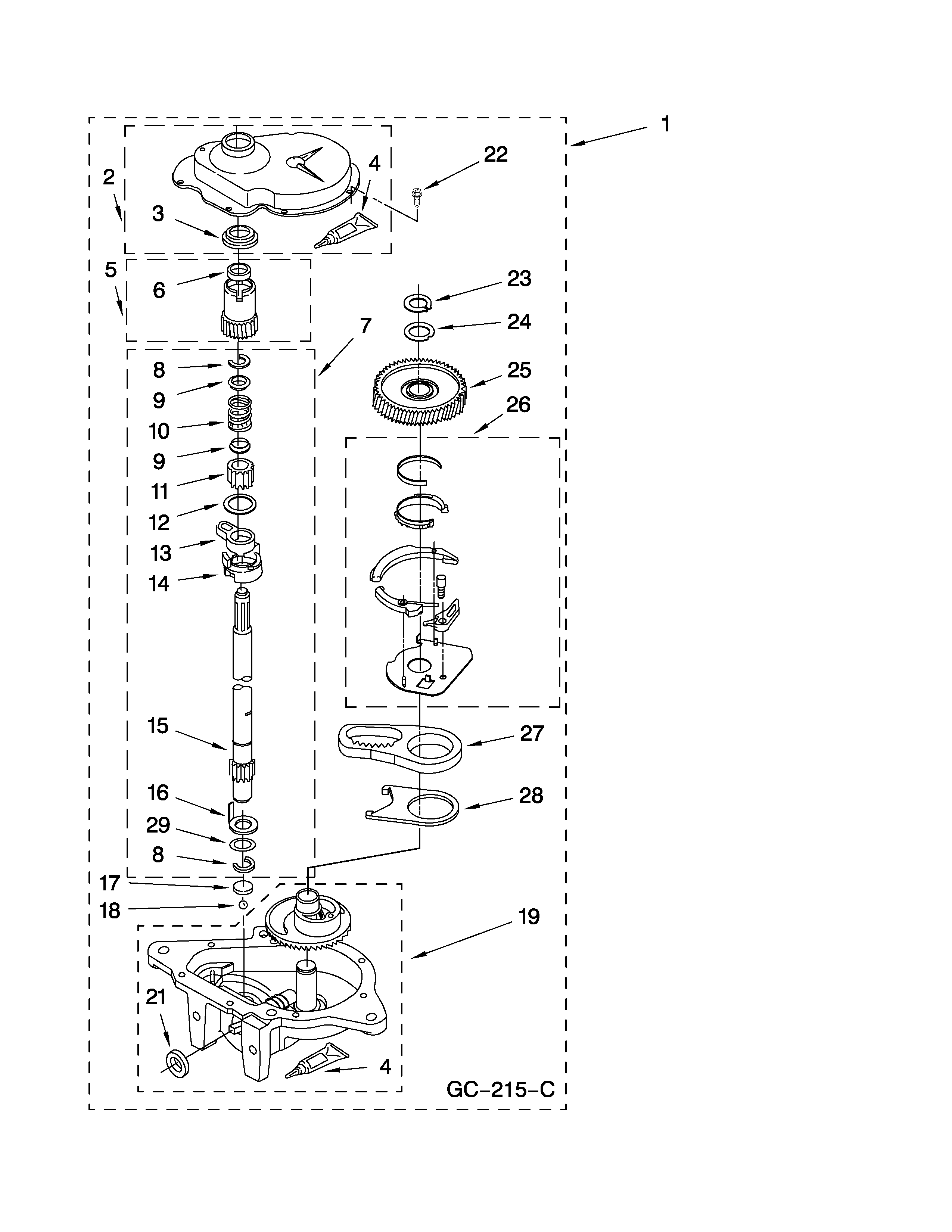 GEARCASE PARTS