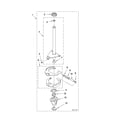Kenmore 11080754006 brake and drive tube parts diagram