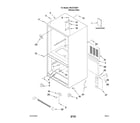 Kenmore 59667253601 cabinet parts diagram