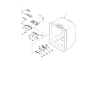 Kenmore 59667253601 refrigerator liner parts diagram