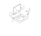 Kenmore 11088732798 washer top and lid parts diagram