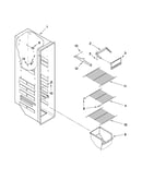 Freezer liner parts