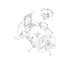 Galaxy 10655132702 dispenser front parts diagram