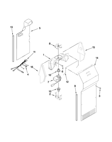 Air flow parts