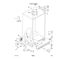 Kenmore 10657342701 cabinet parts diagram