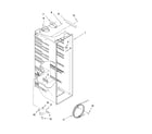 Kenmore 10657342701 refrigerator liner parts diagram