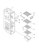 Freezer liner parts