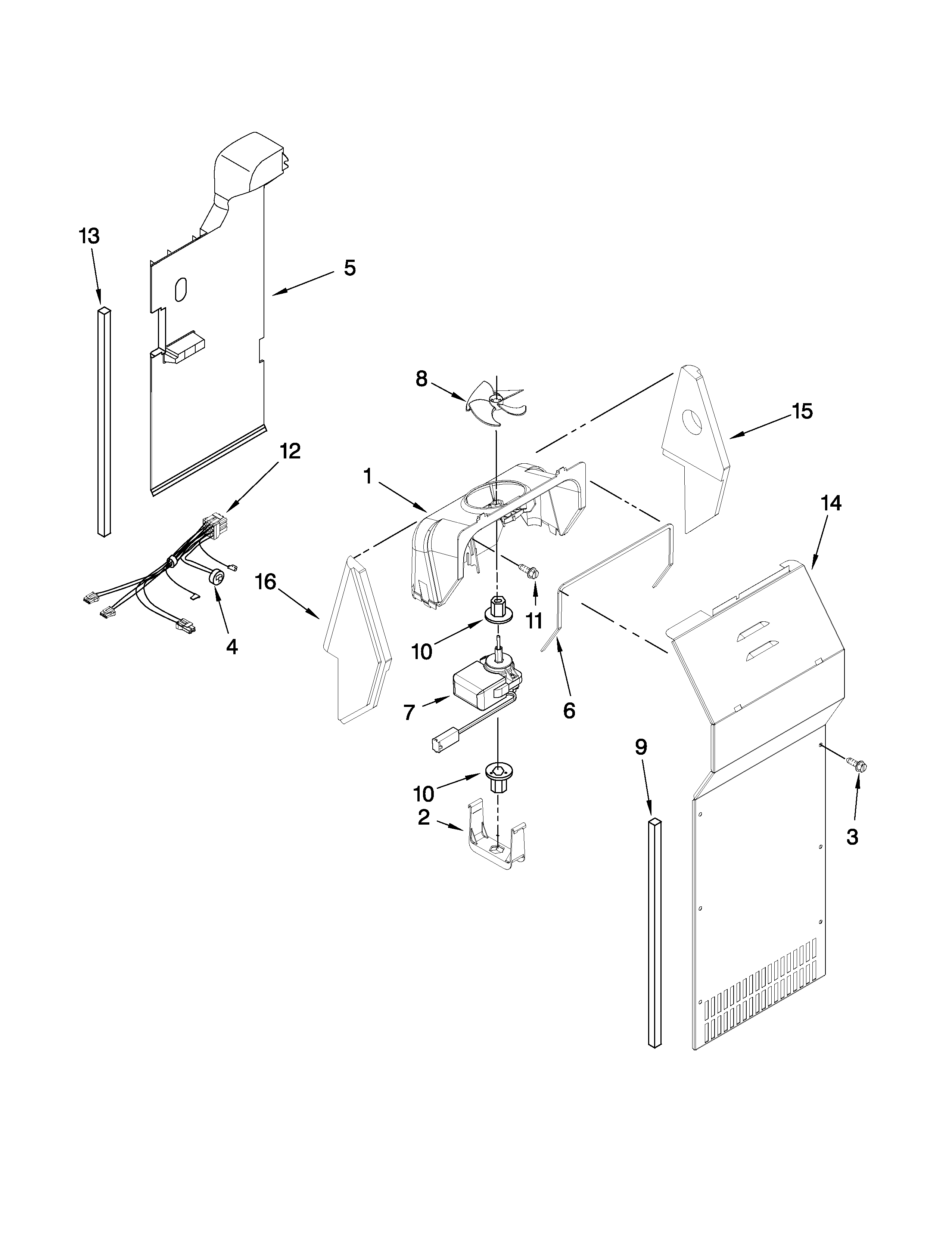 Air flow parts