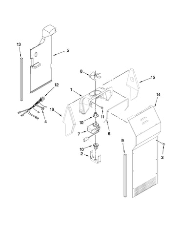 Air flow parts